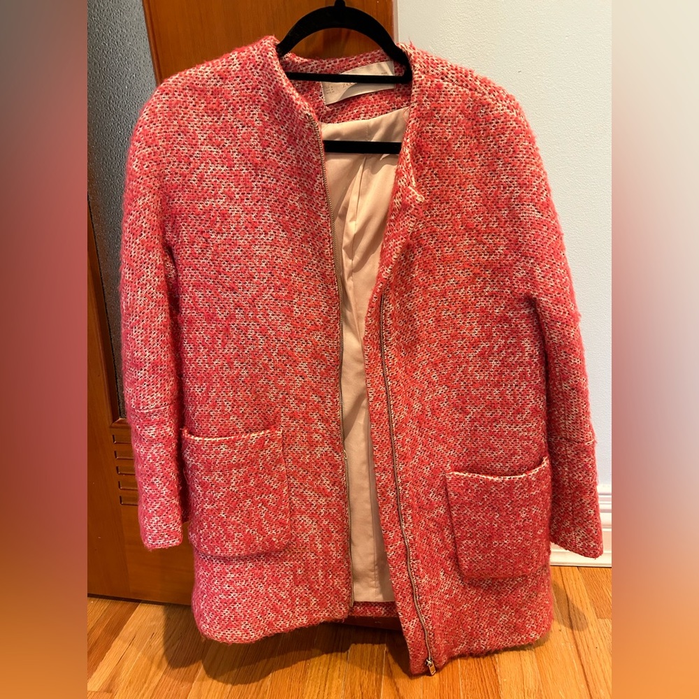 Pink Zara jacket